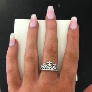 Sterling Silver- Princess Ring